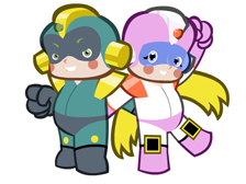 megaman and megagirl